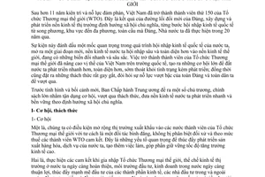 Nghị quyết 08-NQ/TW chủ trương chính sách lớn để nền kinh tế phát triển