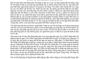 Chỉ thị 06/2007/CT-UBND tiếp tục tăng cường nâng cao hiệu quả công tác thi hành án dân sự địa bàn Đồng Nai