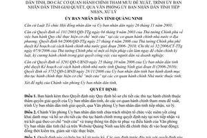 Quyết định 495/QĐ-UBND năm 2007 Quy định hồ sơ chi tiết thủ tục hành chính