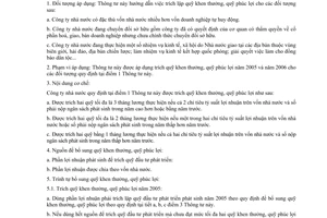 Thông tư 11/2007/TT-BTC hướng dẫn trích lập quỹ khen thưởng, quỹ phúc lợi năm 2005 2006 công ty nhà nước điều kiện đặc thù