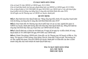 Quyết định 03/2007/QĐ-UBND điều chỉnh quy hoạch phát triển hệ thống cửa hàng bán