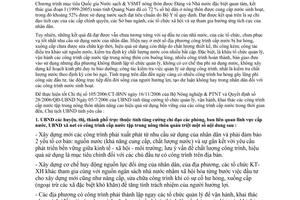 Chỉ thị 11/2007/CT-UBND quản lý vận hành công trình cấp nước Quảng Nam