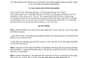 Quyết định 427/QĐ-UBND phê duyệt Đề án Cải cách thủ tục hành chính