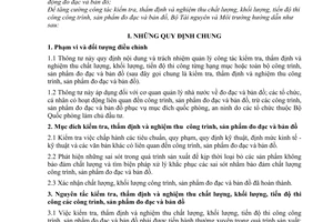 Thông tư 02/2007/TT-BTNMT hướng dẫn kiểm tra thẩm định nghiệm thu công trình, sản phẩm đo đạc bản đồ