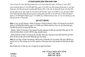 Quyết định 04/2007/QĐ-UBND sửa đổi quy chế đấu giá quyền sử dụng đất Kon Tum