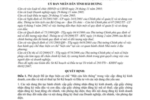 Quyết định 985/2007/QĐ-UBND phê duyệt Đề án thực hiện cơ chế “Một cửa liên thông