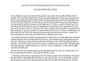 Chỉ thị 04/2007/CT-TTg tăng cường bảo hộ quyền tác giả chương trình máy tính