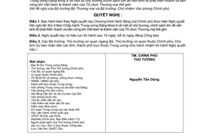 Nghị quyết 16/2007/NQ-CP Chủ trương chính sách phát triển kinh tế bền vững khi Việt Nam là thành viên của tổ chức thương mại thế giới