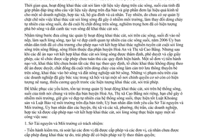 Chỉ thị 05/2007/CT-UBND quản lý khai thác vật liệu xây dựng cát sỏi trên sông Cao Bằng