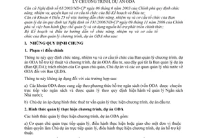 Thông tư 03/2007/TT-BKH hướng dẫn chức năng, nhiệm vụ cơ cấu tổ chức Ban quản lý chương trình dự án ODA