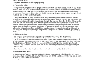 Thông tư 04/2007/TT-BGTVT hướng dẫn hoạt động thanh tra giao thông vận tải