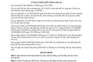 Quyết định 10/2007/QĐ-UBND Quy chế hoạt động Hội đồng Thi đua, khen thưởng