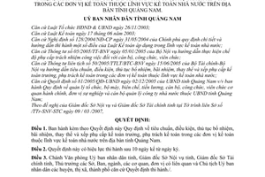 Quyết định 06/2007/QĐ-UBND tiêu chuẩn, điều kiện, thủ tục bổ nhiệm