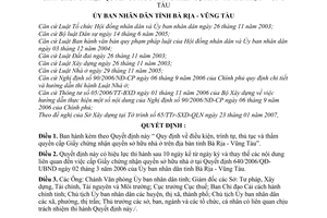 Quyết định 16/2007/QĐ-UBND Quy định điều kiện, trình tự, thủ tục