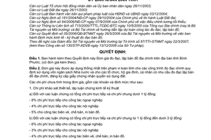 Quyết định 17/2007/QĐ-UBND Đơn giá đo đạc lập bản đồ địa chính