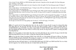 Quyết định 600/2007/QĐ-UBND ủy quyền cho Sở Công nghiệp