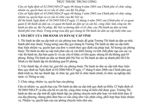 Thông tư liên tịch 01/2007/TTLT-BTP-BNV hướng dẫn tổ chức cán bộ của Thi hành án dân sự tỉnh thành phố thuộc Trung ương