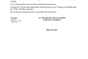 Công văn  4949/BTC-VP  đính chính Thông tư 23/2007/TT-BTC công tác phí chi tổ chức các cuộc hội nghị