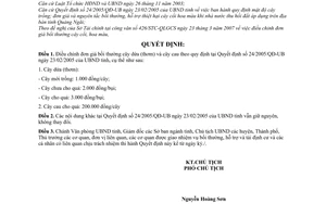 Quyết định 705/QĐ-UBND tạm thời điều chỉnh đơn giá bồi thường cây dứa thơm cau tỉnh Quảng Ngãi