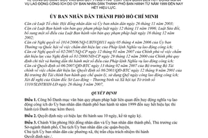 Quyết định 57/2007/QĐ-UBND công bố Danh mục văn bản quy phạm pháp luật liên quan huy động nghĩa vụ lao động công ích từ năm 1999 đến nay hết hiệu lực