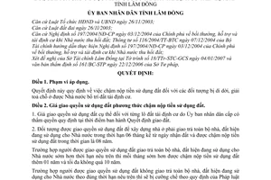 Quyết định 14/2007/QĐ-UBND chậm nộp tiền sử dụng đất