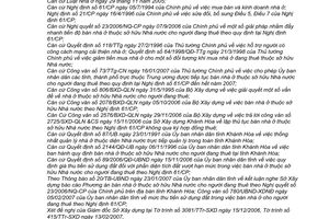 Quyết định 647/QĐ-UBND phê duyệt Phương án bán nhà ở thuộc sỡ hữu Nhà nước