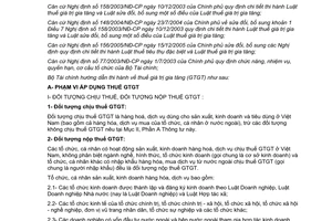 Thông tư 32/2007/TT-BTC thuế giá trị gia tăng hướng dẫn thi hành Nghị định 158/2003/NĐ-CP 148/2004/NĐ-CP 156/2005/NĐ-CP