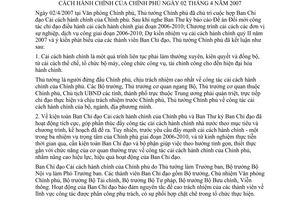 Thông báo 71/TB-VPCP ý kiến kết luận Thủ tướng Chính phủ tại cuộc họp cải cách hành chính