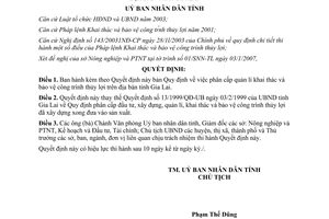 Quyết định 60/2007/QĐ-UBND mức thu thỏa thuận tổ chức cá nhân sử dụng nước Gia Lai
