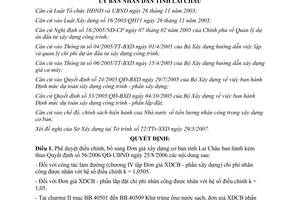 Quyết định 08/2007/QĐ-UBND điều chỉnh bổ sung Đơn giá xây dựng cơ bản Lai Châu