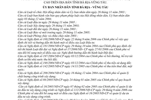 Quyết định 23/2007/QĐ-UBND  trình tự, thủ tục triển khai dự án đầu tư