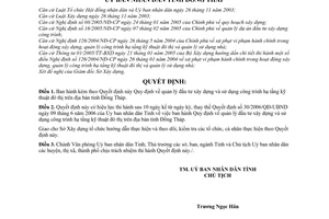 Quyết định 25/2007/QĐ-UBND quản lý đầu tư xây dựng sử dụng công trình hạ tầng kỹ thuật đô thị