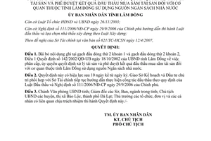 Quyết định 18/2007/QĐ-UBND sửa đổi quyết định 142/2002/QĐ-UB Lâm Đồng