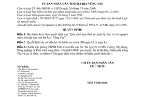 Quyết định 27/2007/QĐ-UBND Quy định tạm thời quản lý bảo vệ tài nguyên nước