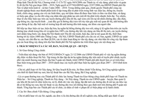 Chỉ thị 08/2007/CT-UBND tăng cường công tác quản lý nhà nước công trình đường dây đi nổi địa bàn thành phố Hà Nội