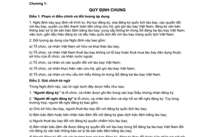 Nghị định 70/2007/NĐ-CP đăng ký quốc tịch quyền đối với tàu bay dân dụng