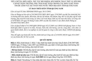 Quyết định 09/2007/QĐ-UBND sửa đổi quyết định 06/2007/QĐ-UBND Quảng Nam