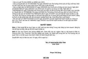 Quyết định 61/2007/QĐ-UBND phê duyệt Đề án thực hiện cơ chế một liên thông