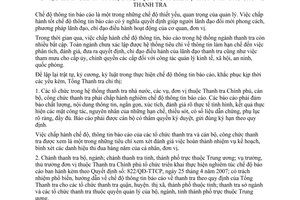 Chỉ thị 823/2007/CT-TTCP chấn chỉnh thực hiện quy định chế độ thông tin báo cáo thanh tra