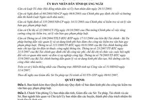 Quyết định 11/2007/QĐ-UBND Quy định bảo đảm kinh phí cho công tác kiểm tra