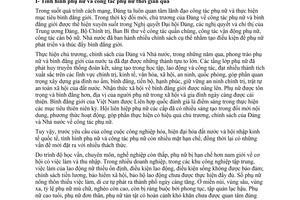 Nghị quyết 11-NQ/TW  công tác phụ nữ thời kỳ đẩy mạnh công nghiệp hóa