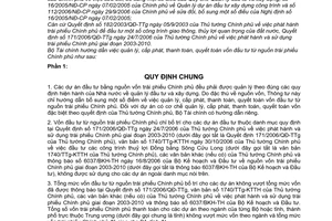 Thông tư 28/2007/TT-BTC hướng dẫn quản lý, cấp phát, thanh toán, quyết toán vốn đầu tư nguồn trái phiếu Chính phủ