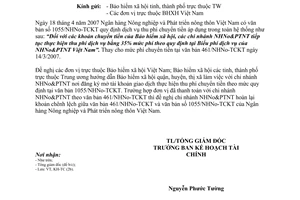 Công văn 1431/BHXH-KHTC thực hiện thanh toán phí chuyển tiền bảo hiểm xã hội