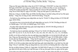 Công văn  2683/TCHQ-KTTT  giải tỏa cưỡng chế và ân hạn thuế