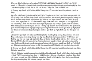 Công văn  1951/TCT-PCCS ưu đãi thuế Thu nhập Doanh nghiệp