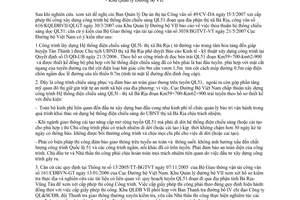 Công văn  1836/CĐBVN-GT  xây dựng hệ thống điện chiếu sáng trên QL51 đoạn Km59+700-km62+900(T) TX Bà Rịa – tỉnh Bà Rịa- Vũng Tàu