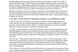 Chỉ thị 10/2007/CT-TTg triển khai thi hành Luật Bình đẳng giới