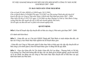 Quyết định 993/QĐ-UBND giao kế hoạch sắp xếp chuyển đổi sở hữu công ty