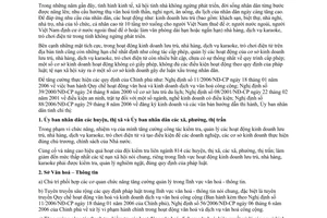 Chỉ thị 11/2007/CT-UBND hoạt động kinh doanh lưu trú nhà hàng dịch vụ karaoke