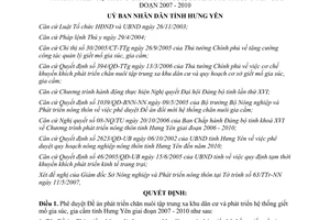 Quyết định 978/QĐ-UBND năm 2007 phê duyệt Đề án phát triển chăn nuôi và giết mổ
